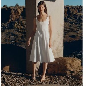 New club Monaco panelled dress